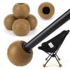 4Pcs Anti Sinking Moon Chair Foot Protectors Anti Slip Furniture Pads  for Outdoor Camping