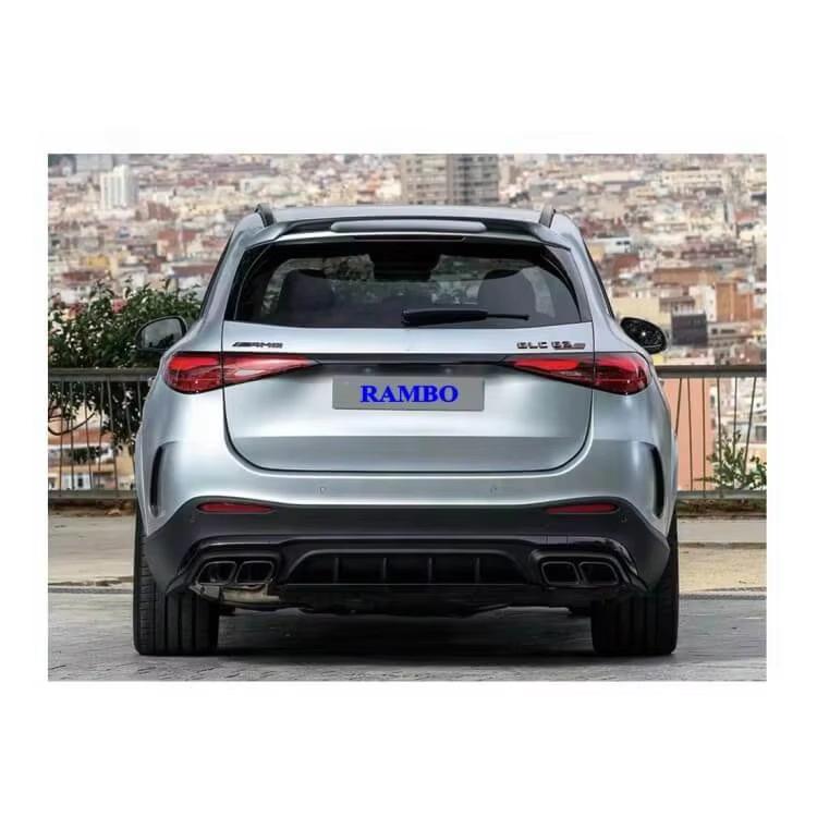 Mercedes X254 GLC Exhaust Tip Rear Diffuser Upgrade for 2023 GLC63 AMG