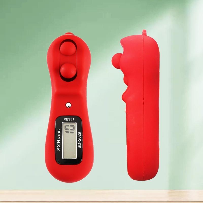 Handheld Electrical Finger Counter Digital Counter Prayer Suitable for Mindfulness Meeting Accurate Counting Outdoor Use