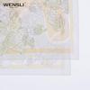 WENSLI Floral Mulberry Silk Chiffon Scarf