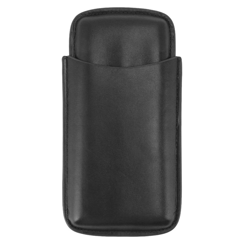 Cigarette Case Leather 3pcs Capacity Portable Cigar Storage Box with for Outdoor