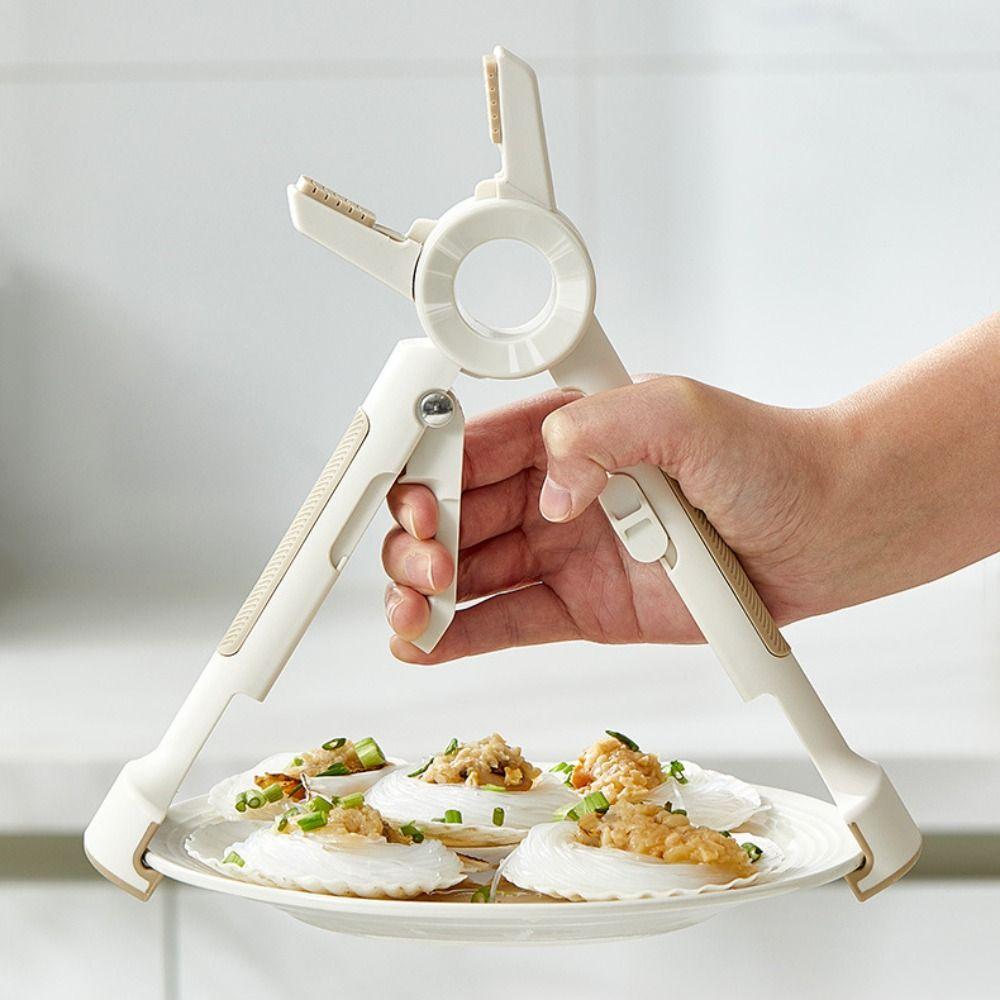 Heat-Resistant Anti Scalding Clip Non-Slip Dish Lifter Clamp Food Preparation