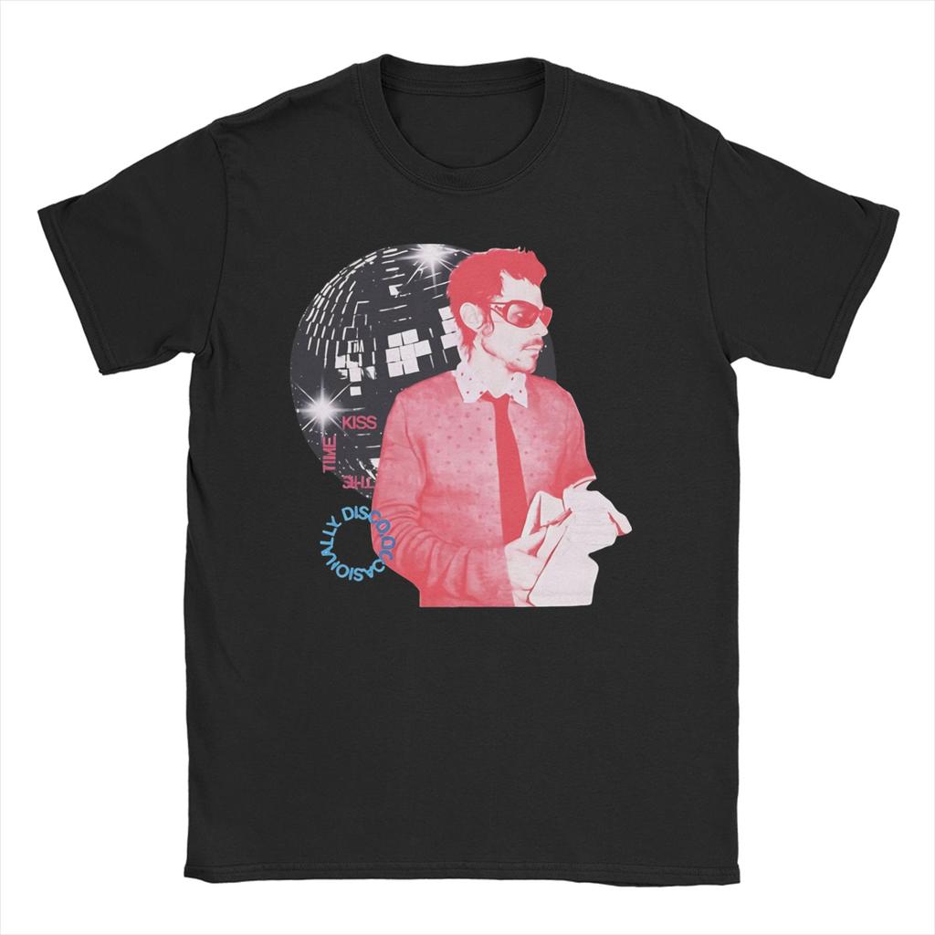 Kiss All The Time Harrys Tour TShirts Unisex Women Styles Hipster Pure Cotton Tee Shirt Crewneck Short Sleeve T Shirt 6XL Clothes