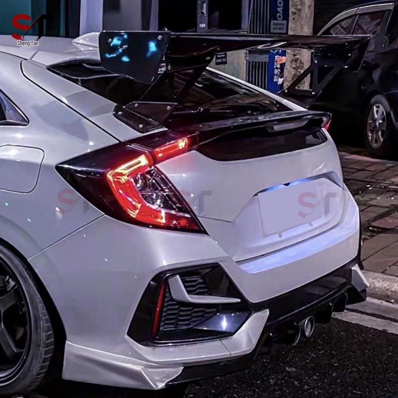Задний спойлер из углеродного волокна для Honda Civic FK7/FK8 Тип V