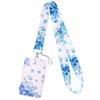 Cartoon Credential Card Holder Bags Doctor Nurse Neck Strap Lanyards Keychain Pass Card Holder Hang Rope Lariat Lanyard Gifts