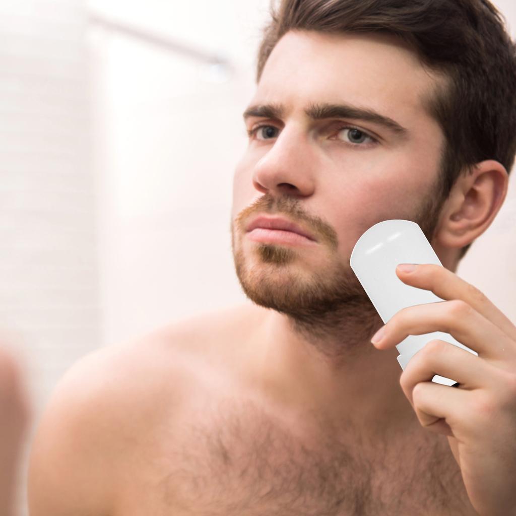 Алунитовый Камень Без Запаха После Бритья Альтернатива Успокаивает Кожу После Бритья Кровоточивость 100% Чистый Алунитовый Камень для Мужчин Женщин Дорожный Размер