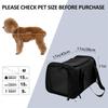 Dog Carrier Bag Soft Side Backpack Puppy Pet Carriers & Travel Products Airline Approved Outgoing For Small Dogs Cat Accessories