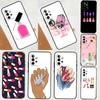 Чехол-накладка для ногтей для Samsung Galaxy A54 A34 A14 A51 A71 A50 A52S A73 A53 A33 A13 A12 A52 A32 A22