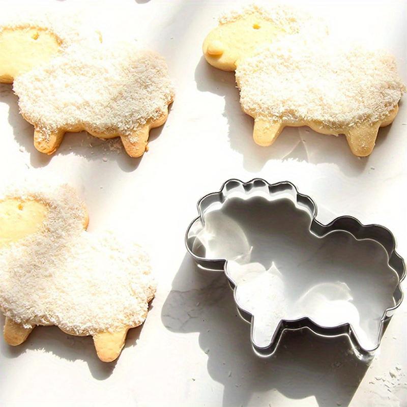1 шт. Форма для печенья для выпечки DIY Форма для печенья повторное использование Неправильная форма торт Маленькая овечка Форма для печенья выпечка Защита окружающей среды