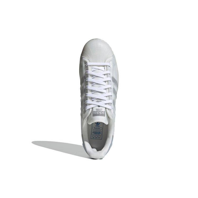 adidas Кроссовки унисекс Superstar Futureshell White Ярко-Синие Cloud-White Core-Black FX5551