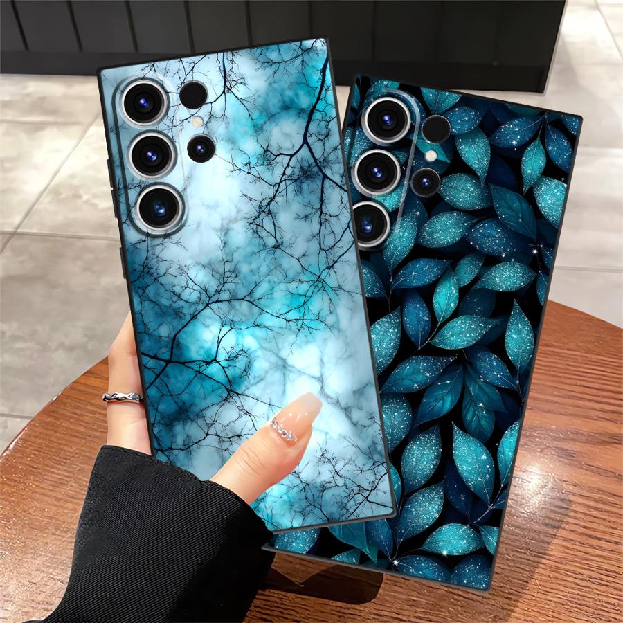 Креативный чехол-бампер с узором для Samsung Galaxy S26 Ultra S25 Plus S21 FE S23 Note 20 8 9 10 S10 S9 S20 Ultra S24 Funda Чехол для телефона