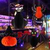 Halloween Decoration 3D Honeycomb Ball Pendant Party Background Wall Hanging Accessorie Halloween Pumpkin Spider Ghost Ornament