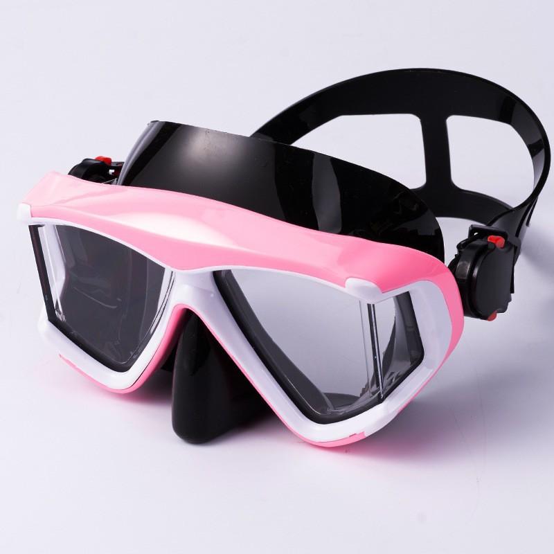 Snorkel Mask Set Silicone Scuba Diving Gear Anti-Fog Swimming Goggles Snorkeling Freediving