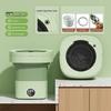 1 комплект, складная мини-стиральная машина, малошумная, энергосберегающая, компактный размер, нижнее белье, носки, одежда, маленькая стиральная машина, принадлежности для ванной комнаты