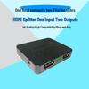 HDMI 1-to-2 Splitter & Switch: High-Definition TV/Monitor Video Cable