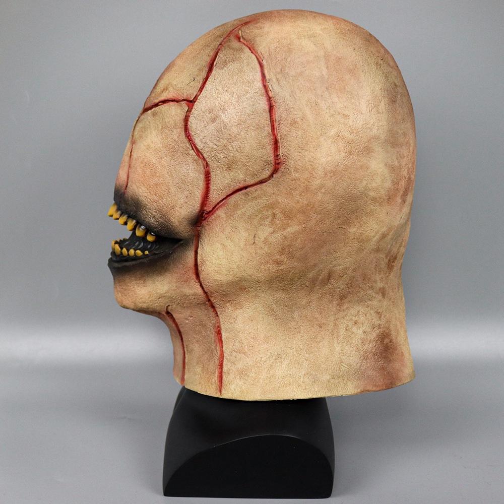 Хэллоуин жуткий мастер слепоты полная маска страшный демон ужас маска реквизит для вечеринки