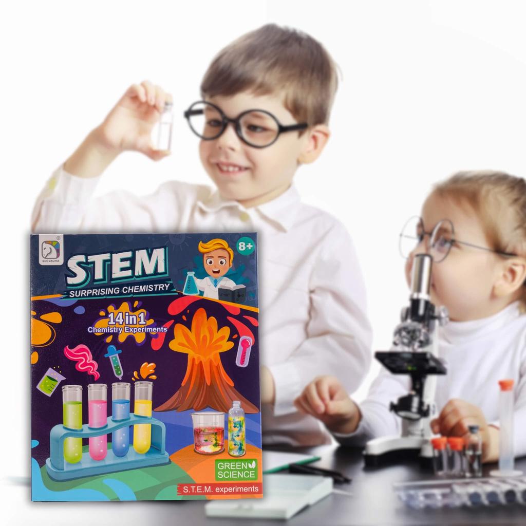 Little Chemist Educational Set 14 Science Experiments Explosive Volcano