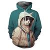 Autumn and winter hoodies men sweatshirts unisex 3d print hooded kitten print hoodie harajuku fashion pullover