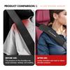 Car Seat Safety Belt Pad Ice Silk Shoulder Strap Shoulder Cover For Citroen Grand Berlingo Jumper Celysee Xsara Picasso Aircross