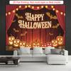 Party Backdrop Halloween Flat Pumpkin Scary Photo Booth Decor Party Decor