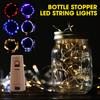 20 LED Cork Shaped Night Light Starry Lights Wine Bottle Lamp For Wedding Party