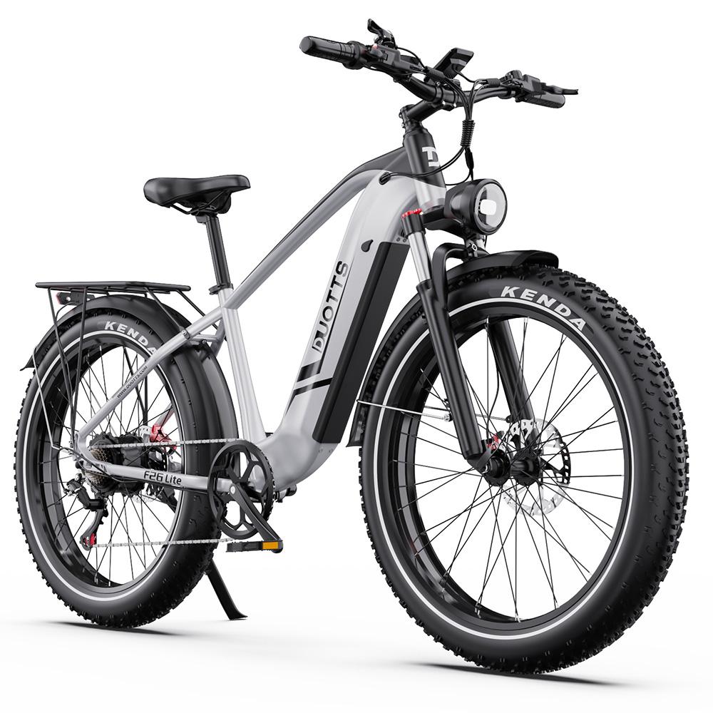Duotts F26 Lite Electric Bicycle 750W Motor 26" Fat Tire Adult Electric Bike 48V 18AH LCD Display Max Load 150Kg With App