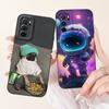 For Oppo A16 A16s A16k A16e Phone Case Soft Matte Silicone Capa Oppo A54s CPH2273 Funda Goothic Style Cartoon Panda Back Cover
