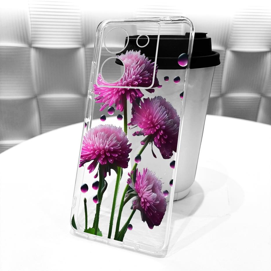 For Xiaomi Poco M7 Pro 5G Case Luxury Butterfly Tree Painted Cover Soft Silicone Phone Csae For Xiaomi Poco M7 Pro M7Pro 5G Bags