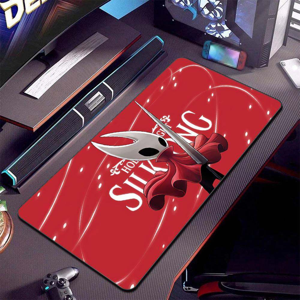 Xxl Computer Mousepad Hd Printing Cool Hollow Knight Silksong Mouse Pad Table Mats Company Big Desk Mat Large Pc Gamer Mousepads
