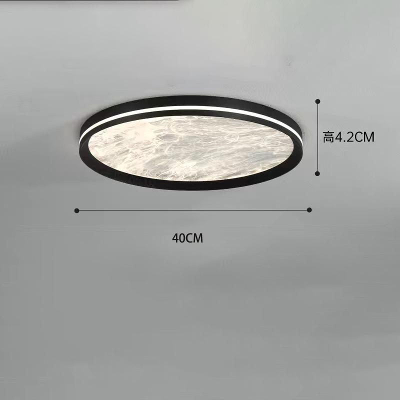 2024 Новые светодиодные круглые светодиодные потолочные светильники Современные простые гостиная спальня кабинет акриловая люстра скандинавское внутреннее освещение декор