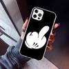 Middle Finger Phone Case For iPhone 17 Air 16 15 Pro Max 14 Plus 13 Mini 12 11 Cover 7 8 SE Silicone Shell Print Fundas 17 Air 1