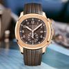 Новые поступления Specht & Sohne брендовые мужские кварцевые часы 40 мм розовое золото из нержавеющей стали мужские функциональные 5167 спортивные наручные часы 5 бар