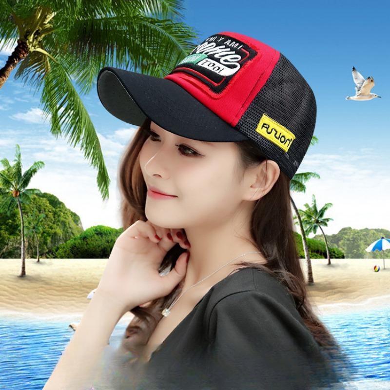 ZEXIN Кепка с утиным языком, весенняя модная кепка с приливом, шляпа от солнца, бейсболка с шлифованными краями, дышащая сетчатая кепка