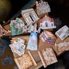 Mr Paper, Secrets in the Suitcase Collection Hard Card Stickers journal stickers Handbook scrapbook DIY Decoration Gifts