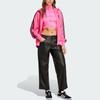 adidas Originals Adicolor Classics Firebird Свободная унисекс спортивная куртка Ярко-розовый/Черный JX7865