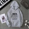 Radio Pattern Hoodie Womens Oversized Hoodie Fleece Vintage Tracksuit Fashion Long Sleeve Hip Hop Hooded Sweatshirt