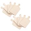 10 Pcs DIY Wooden Cutting Board Chopping for Crafts Sublimation Drawing Boards Child Decorative Tray
