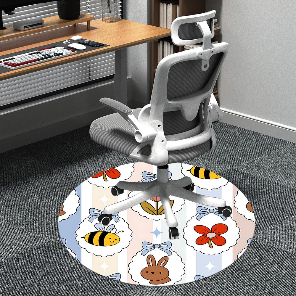 1pc Easter Chair Carpet for Office, Non-slip, Soft and Durable Office Rug for Interior Decoration, Perfect for Office yy260313020