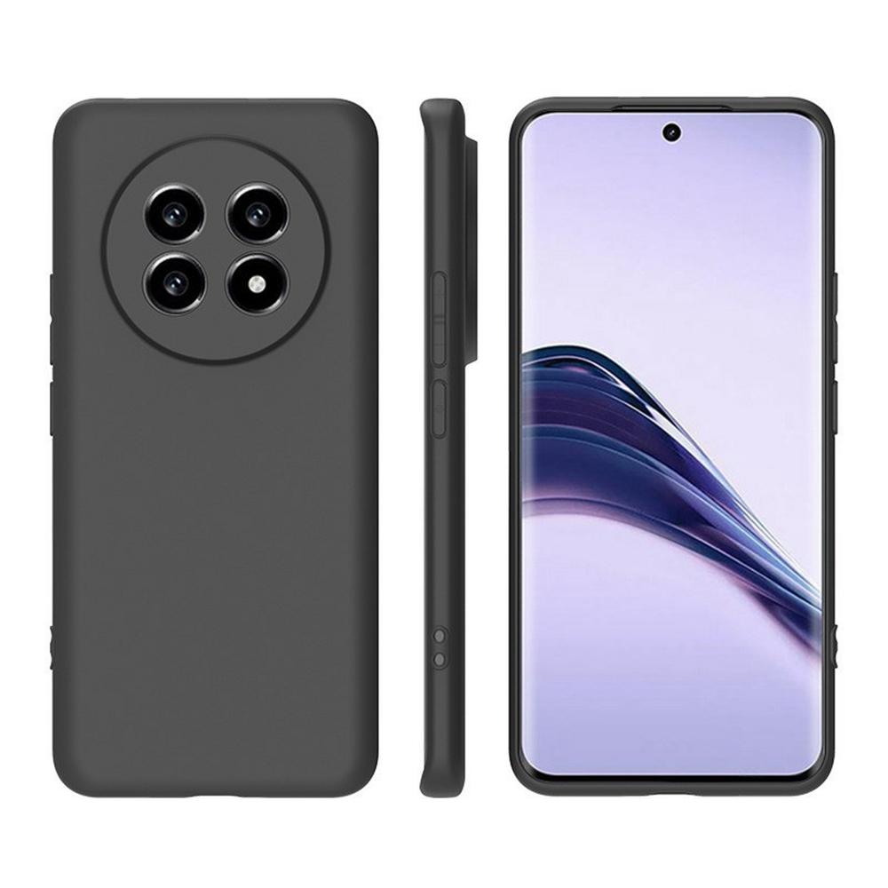 Серия WANLONFENG MS для Realme 13 Pro 5G (Глобальный)/13 Про+ 5G (Глобальный) Чехол из ТПУ Матовая задняя крышка с закаленным стеклом