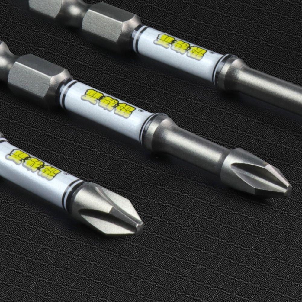 Impact Resistant Driver Bit Wear-resistant Screwdriver Batch Head Portable Phillips Bit