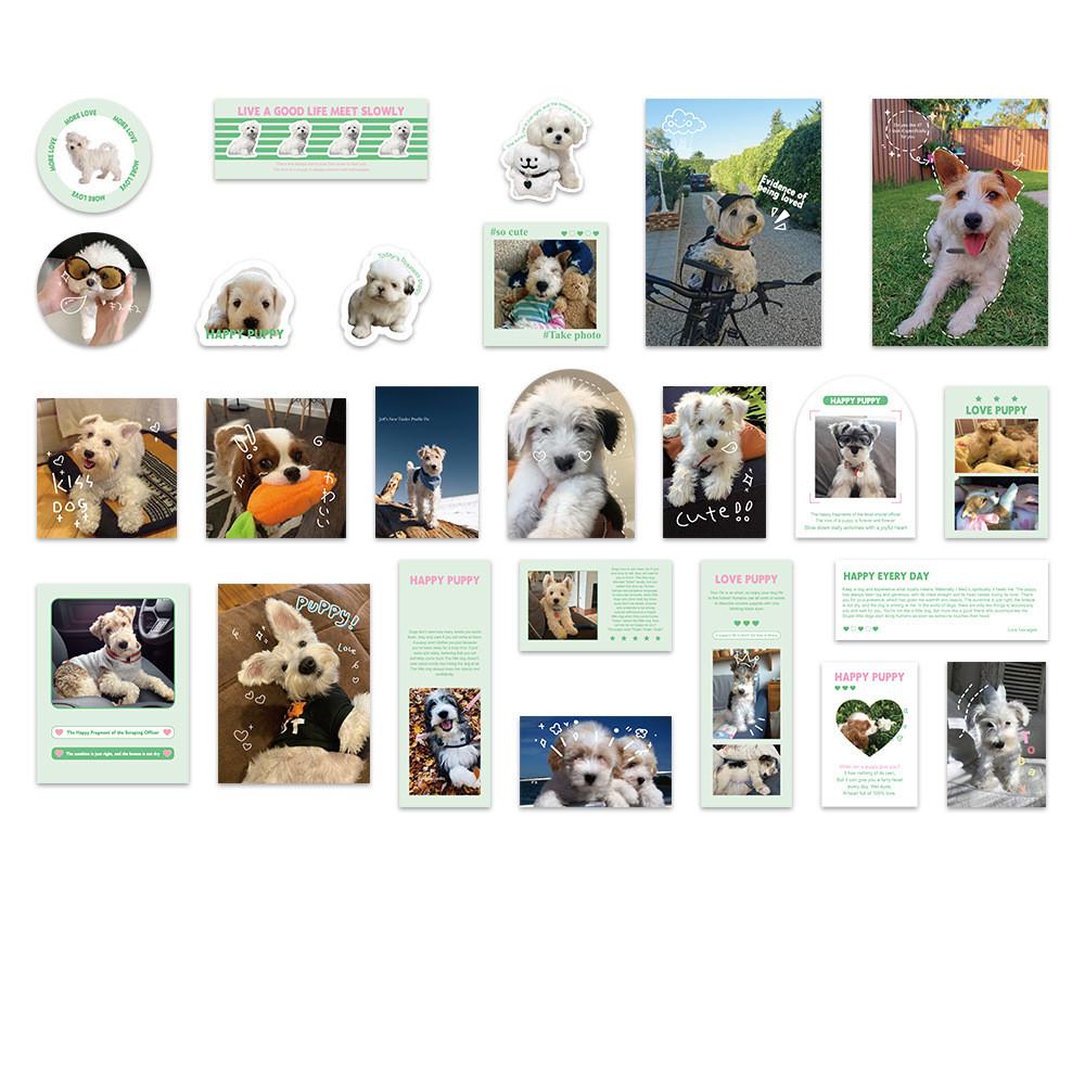 Акварельные наклейки с животными, кавайная кошка, олень, сова, водостойкая многоразовая наклейка, сделай сам, бутылка, украшение для мобильного телефона для ноутбука