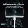 Универсальный USB Type C кабель 120 Вт 10 А, супербыстрая зарядка, кабель для передачи данных, 1 м / 1,5 м / 2 м, совместим с Xiaomi Samsung Huawei, кабель для зарядки