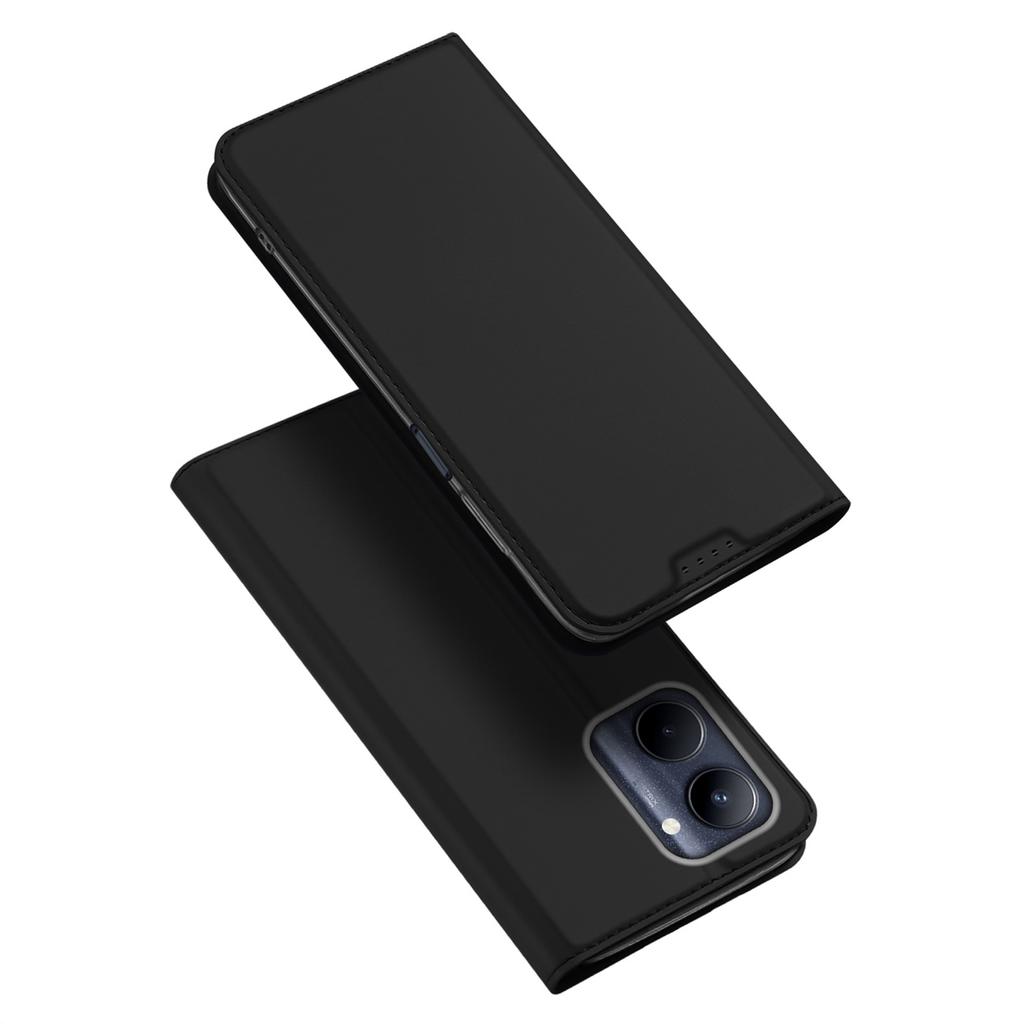 Dux Ducis Realme C33 Wallet Case - Black Cover
