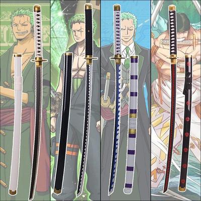 Деревянные мечи для косплея One Piece Zoro: Сюсуи, Сандай Китэцу, Юбасири, декор 104 см.