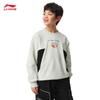 Li-Ning Water-Repellent Youth Crewneck Pullover Sweatshirt
