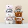 Plush Bears Kids Pendant Adorable Cartoon Design Bags Decoration Gifts Dolls