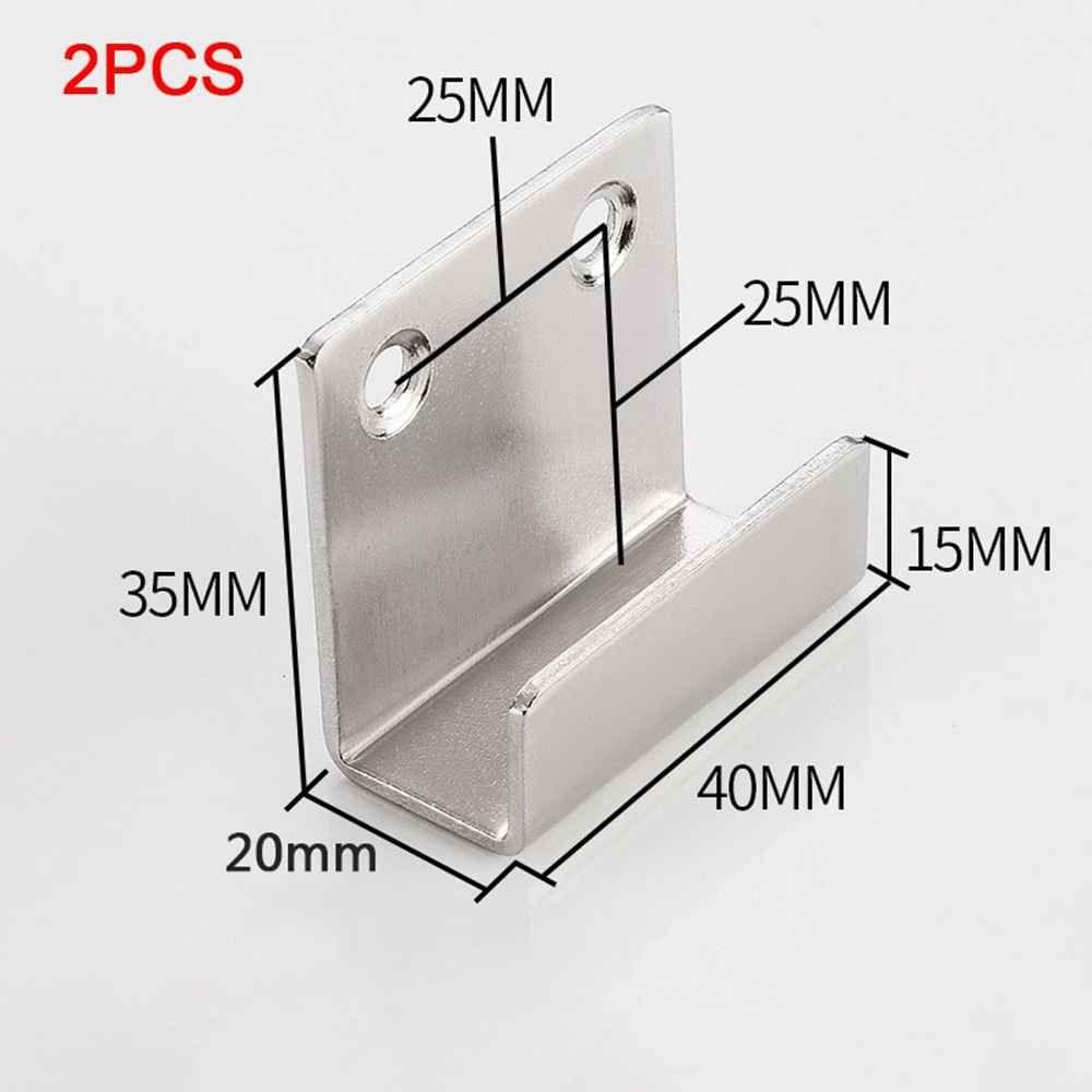 Стальная опора для зеркала, подвесной кронштейн для плитки, крепежная скоба для дисплея, угловой настенный крепежный зажим, код для подвешивания