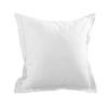 Pillowcase - Brand - Alicia Blanc - 65 Cm X 65 Cm - 100% Cotton - Flat Ruffle