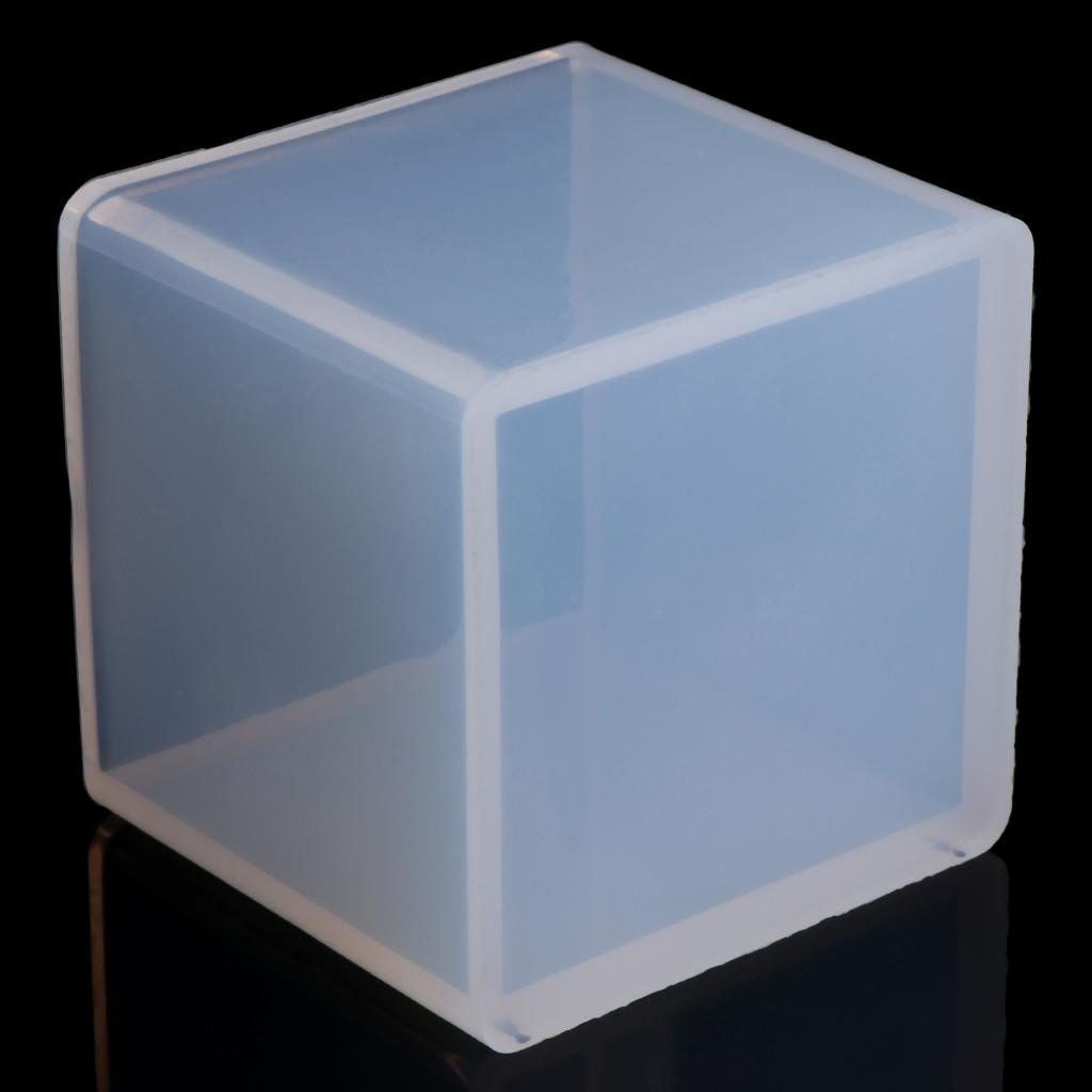 Различные размеры силиконовая форма 3D куб DIY украшение стола изготовление ювелирных изделий подвесные инструменты ручная работа поделки формы из эпоксидной смолы