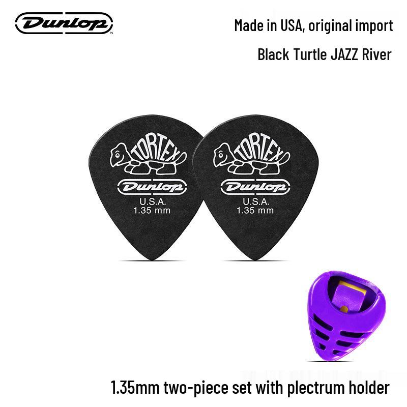 Six-Pack Dunlop Jazz3 Small Frosted Turtle Wood Guitar Picks